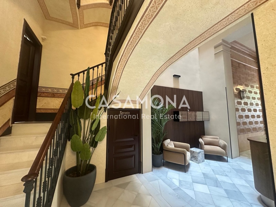 Modernes Penthouse Mit Privater Terrasse Im Herzen Von Barcelona