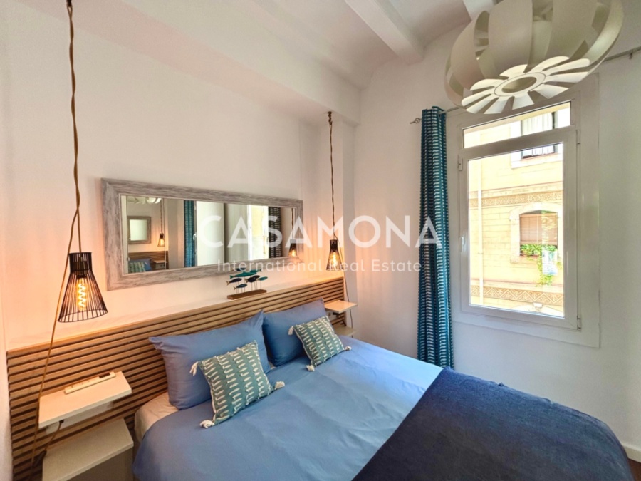 (VENUT) Pis de 2 habitacions totalment renovat amb balcó amb vista al port de Barceloneta