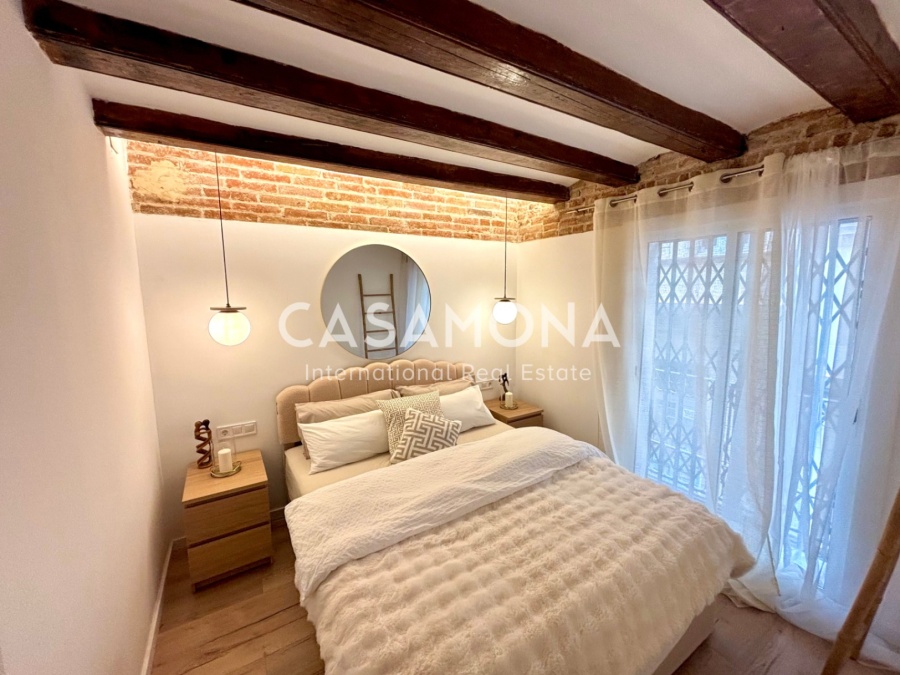 Charmant Appartement Rénové de 2 Chambres avec Balcons à Louer à Sant Pere Charmant Appartement Rénové de 2 Chambres avec Balcons à Louer à Sant Pere
