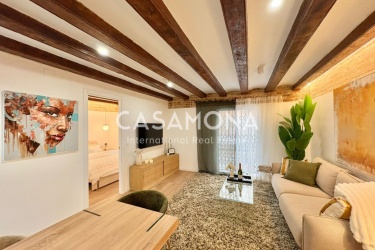 Encantador Apartamento Reformado de 2 Habitaciones con Balcones en Alquiler en Sant Pere Encantador Apartamento Reformado de 2 Habitaciones con Balcones en Alquiler en Sant Pere