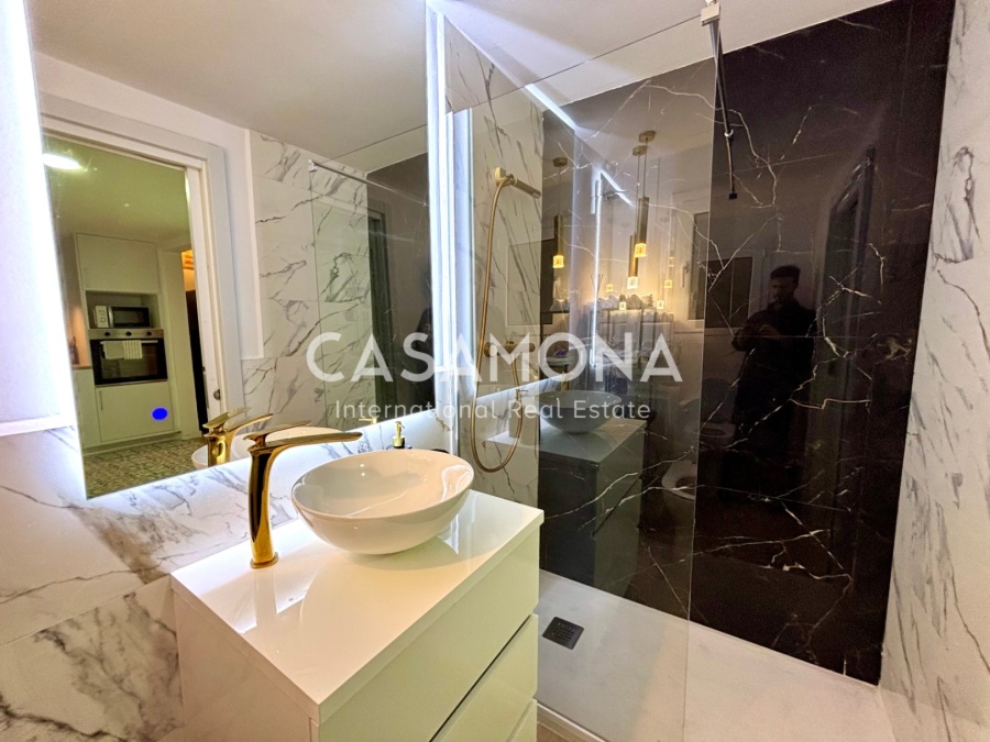 Charming Newly Renovated 2 Bedroom Apartment with Balconies for Rent in Sant Pere