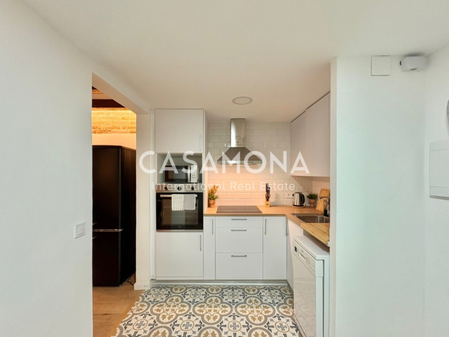 Charmant Appartement Rénové de 2 Chambres avec Balcons à Louer à Sant Pere Charmant Appartement Rénové de 2 Chambres avec Balcons à Louer à Sant Pere