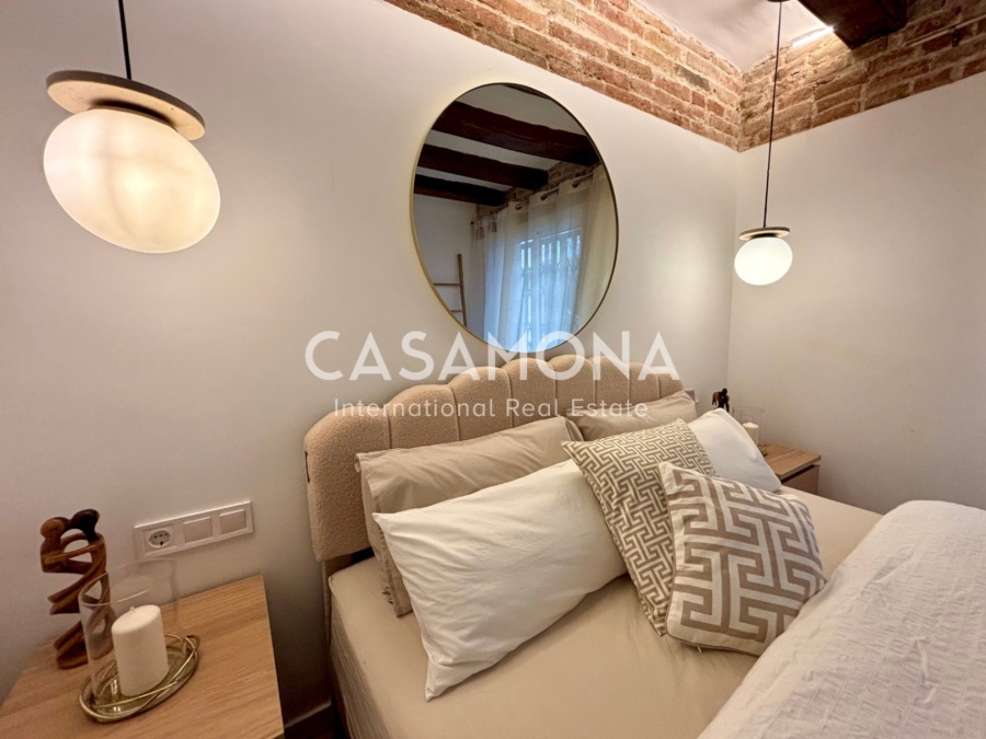 Encantador Apartamento Reformado de 2 Habitaciones con Balcones en Alquiler en Sant Pere
