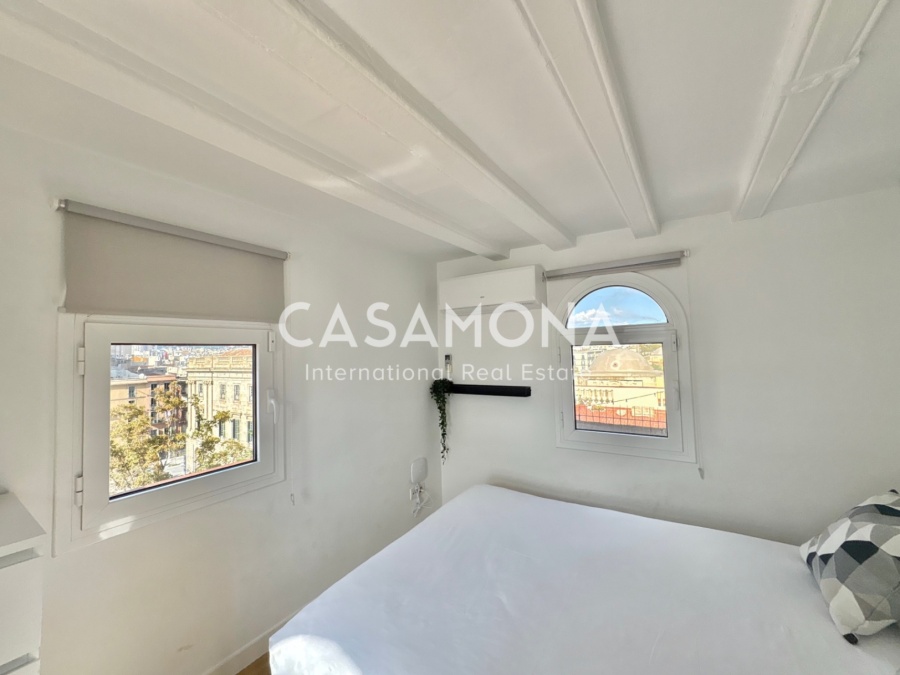 (VENUT) Àtic modern d’1 dormitori amb terrassa exclusiva i vistes excepcionals a la ciutat (VENUT) Àtic modern d’1 dormitori amb terrassa exclusiva i vistes excepcionals a la ciutat