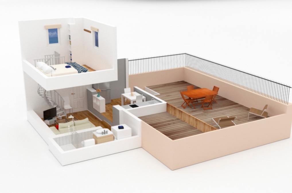 (VENUT) Àtic modern d’1 dormitori amb terrassa exclusiva i vistes excepcionals a la ciutat (VENUT) Àtic modern d’1 dormitori amb terrassa exclusiva i vistes excepcionals a la ciutat