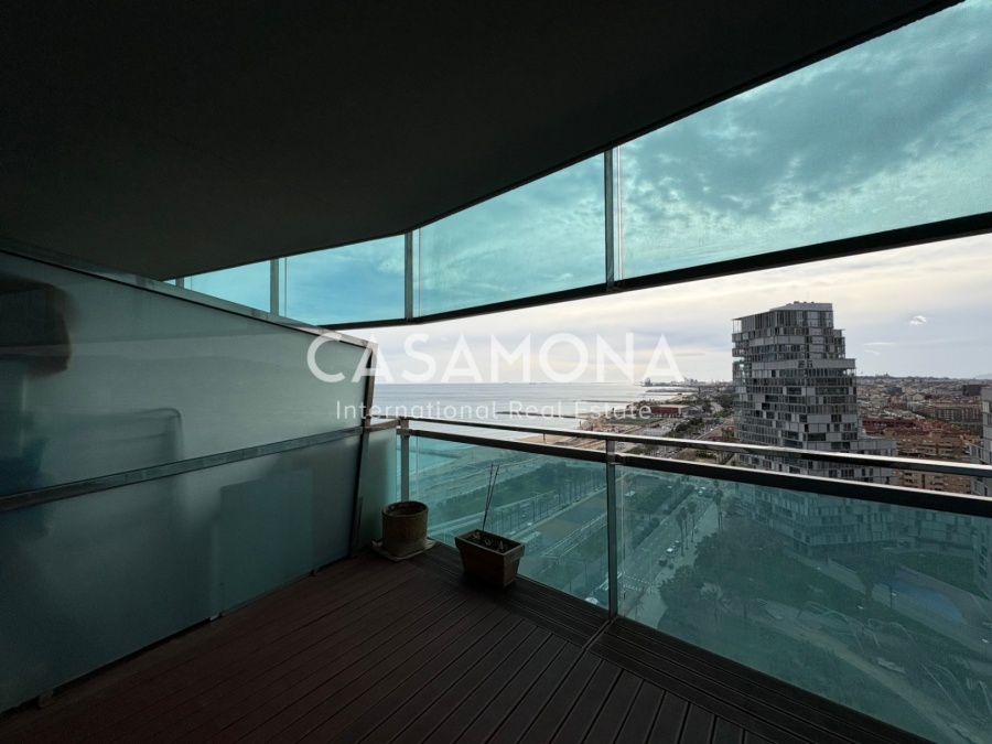 Luxury 18th Floor Sea View Apartment in Diagonal Mar