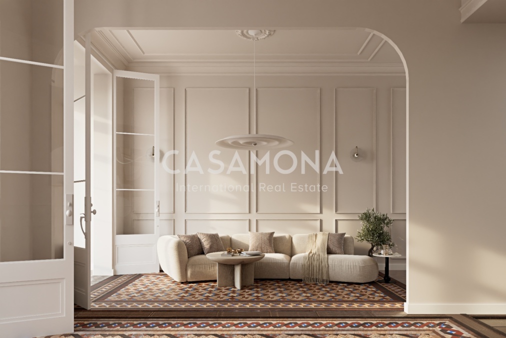 Appartement de Luxe de 3 Chambres avec Terrasse Privée dans le Quadrat d’Or