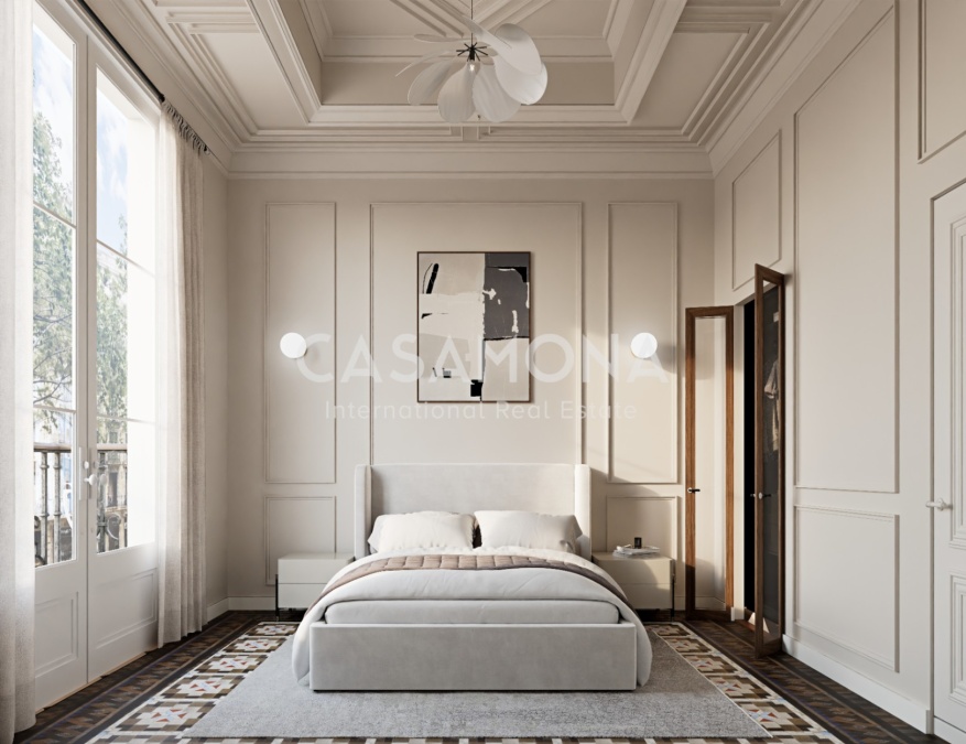 Appartement de Luxe de 3 Chambres avec Terrasse Privée dans le Quadrat d’Or