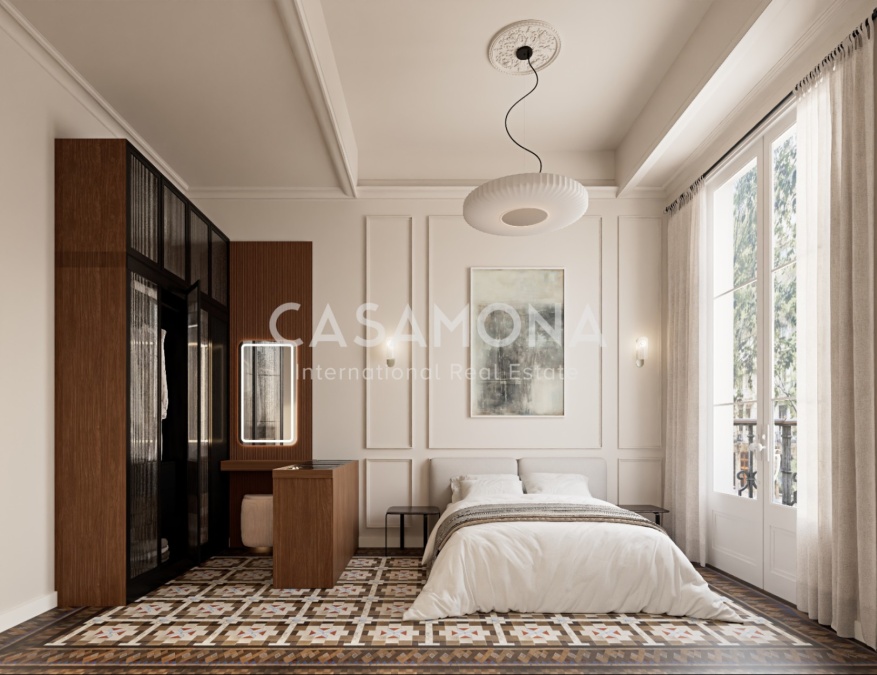Luxuriöse 3-Zimmer-Wohnung mit Privater Terrasse im Quadrat d’Or Luxuriöse 3-Zimmer-Wohnung mit Privater Terrasse im Quadrat d’Or