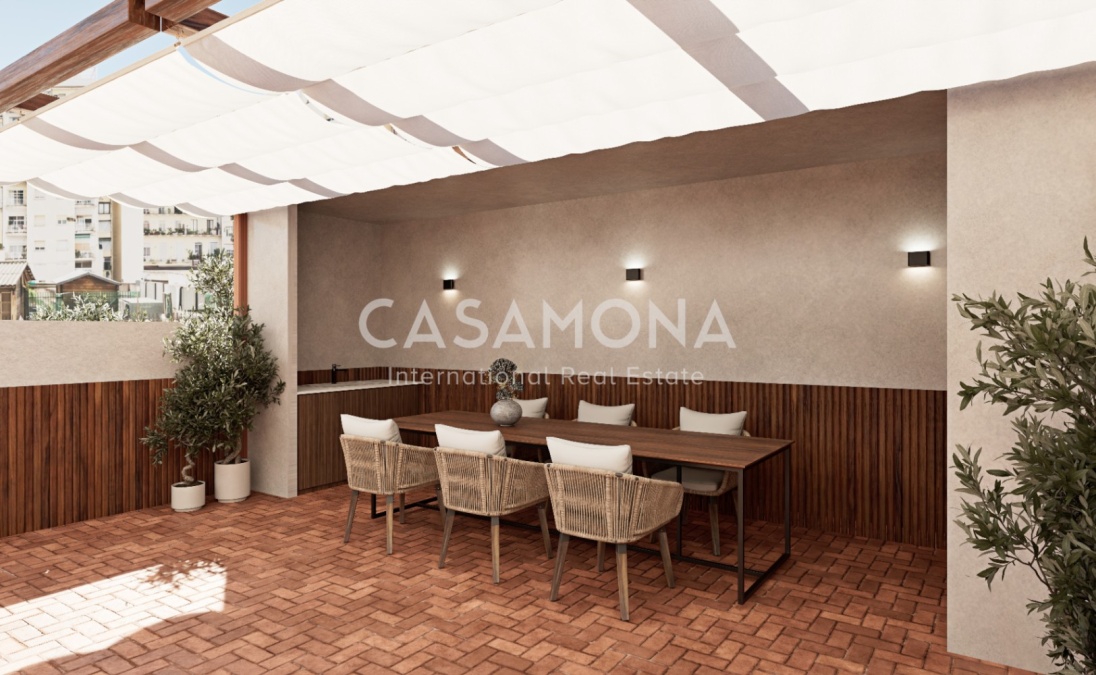 Appartement de Luxe de 3 Chambres avec Terrasse Privée dans le Quadrat d’Or
