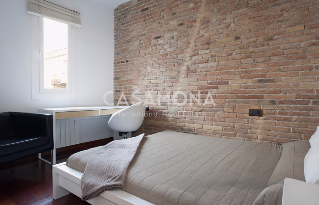 (VENUT) Apartament lluminós d’1 habitació amb llicència turística a Poble Sec