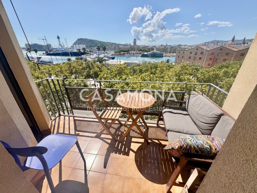 Spectacular Harbour Views, Private Terrace & Elevator on Joan de Borbó – Best Views in BCN! Spectacular Harbour Views, Private Terrace & Elevator on Joan de Borbó – Best Views in BCN!