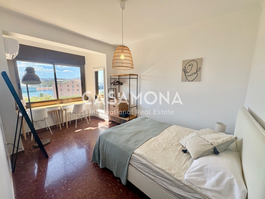 Spectacular Harbour Views, Private Terrace & Elevator on Joan de Borbó – Best Views in BCN! Spectacular Harbour Views, Private Terrace & Elevator on Joan de Borbó – Best Views in BCN!