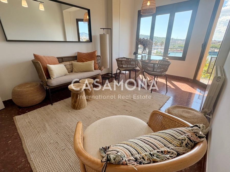 Spectacular Harbour Views, Private Terrace & Elevator on Joan de Borbó – Best Views in BCN! Spectacular Harbour Views, Private Terrace & Elevator on Joan de Borbó – Best Views in BCN!