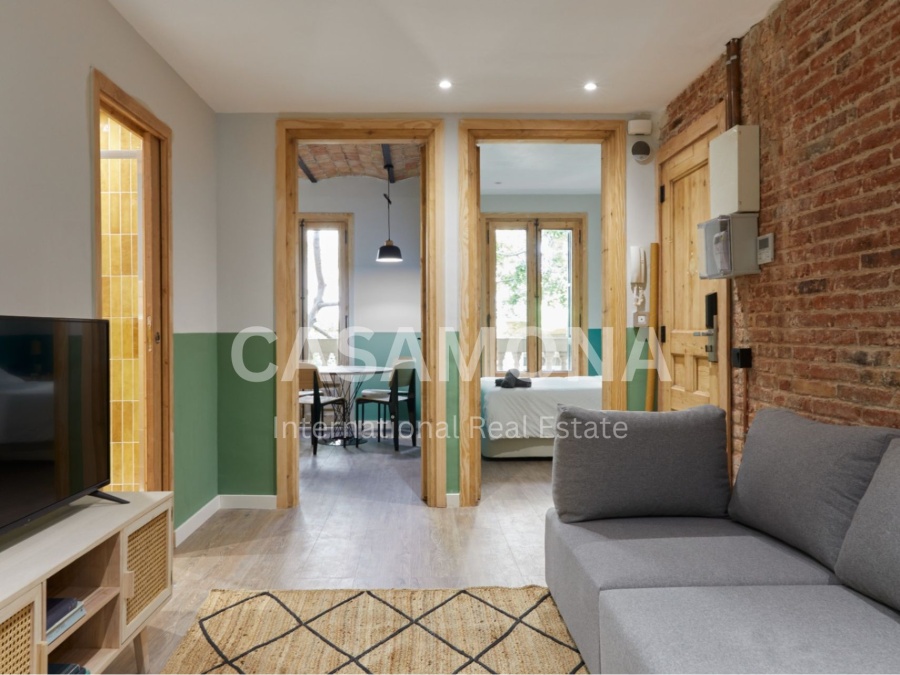 Apartamento moderno de 3 habitaciones en Poble Sec