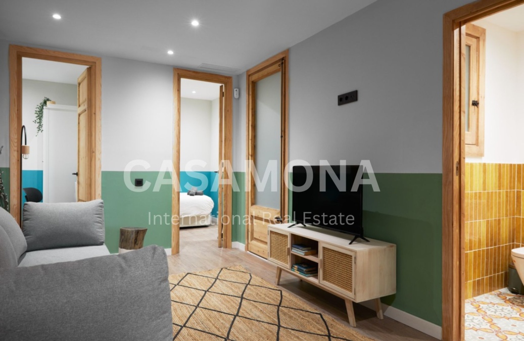 Modern 3 bedroom apartment in Poble Sec