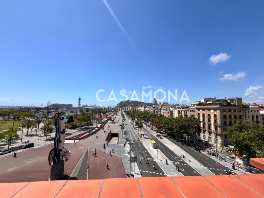 Premium Renovated Apartment with Magnificent Rooftop Pool & Port Views in Barceloneta Premium Renovated Apartment with Magnificent Rooftop Pool & Port Views in Barceloneta