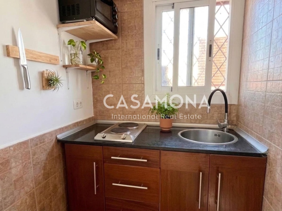 PARA INVERSORES (Sin Limite de Precio del Alquiler) Atico con Dos Estudios y Terraza Comunitaria con Vistas al Mar en la Barceloneta