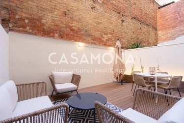 Stylish Apartment with Patio in Eixample Dreta