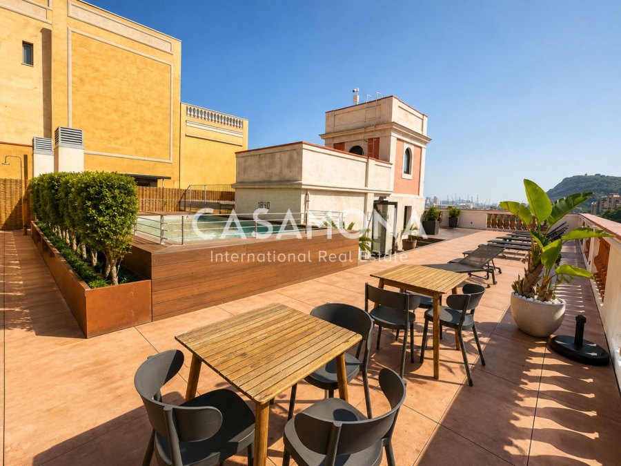 Appartement d'Exception dans un Immeuble Historique avec Piscine sur le Toit et Vue Panoramique sur la Mer à El Born Appartement d'Exception dans un Immeuble Historique avec Piscine sur le Toit et Vue Panoramique sur la Mer à El Born