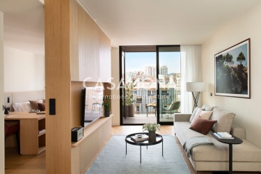 Elegant apartament d'1 habitació amb terrassa privada a Barcelona Elegant apartament d'1 habitació amb terrassa privada a Barcelona