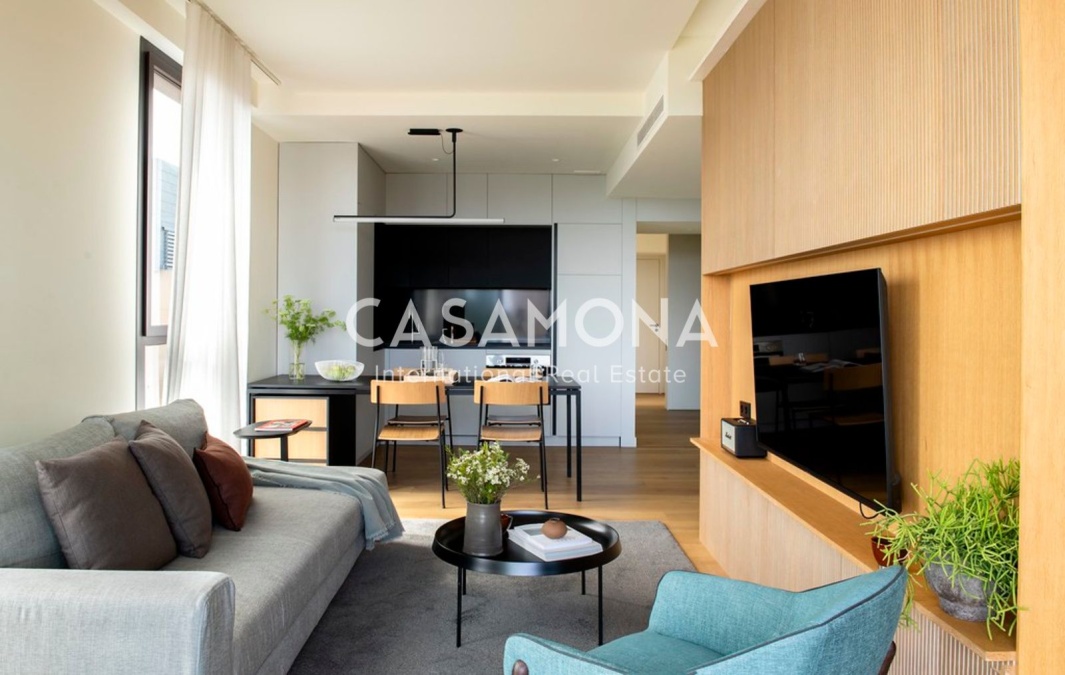 Modern 2-Bedroom Apartment with Private Terrace in Barcelona Modern 2-Bedroom Apartment with Private Terrace in Barcelona