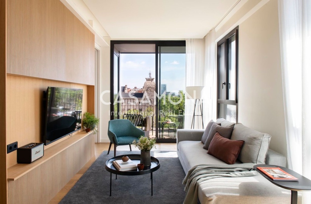 Modern 2-Bedroom Apartment with Private Terrace in Barcelona Modern 2-Bedroom Apartment with Private Terrace in Barcelona