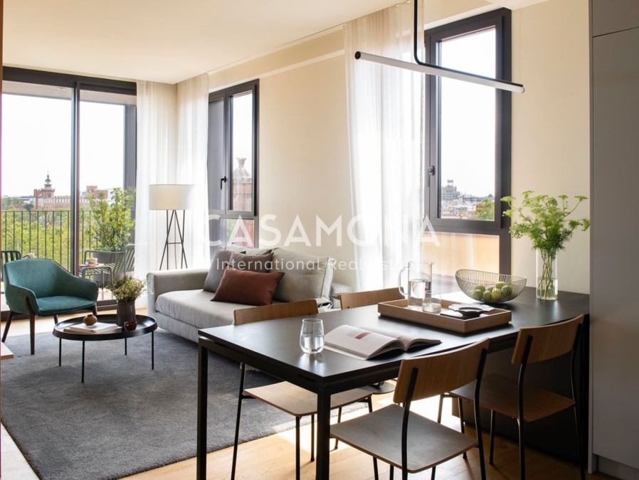 Modern 2-Bedroom Apartment with Private Terrace in Barcelona Modern 2-Bedroom Apartment with Private Terrace in Barcelona
