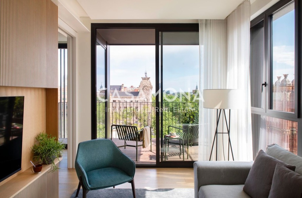 Modern 2-Bedroom Apartment with Private Terrace in Barcelona Modern 2-Bedroom Apartment with Private Terrace in Barcelona