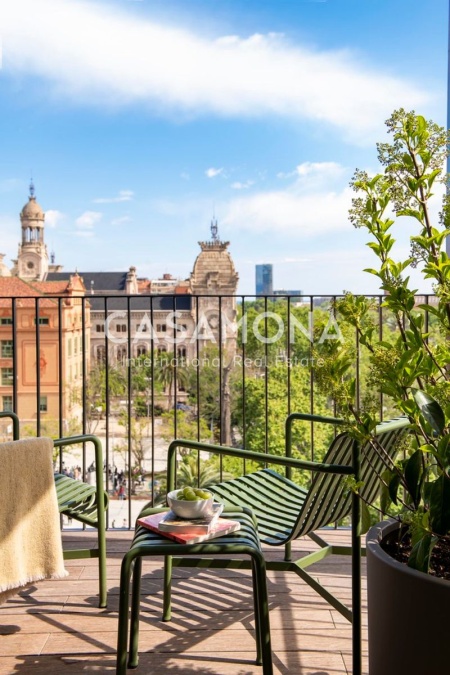 Modern 2-Bedroom Apartment with Private Terrace in Barcelona Modern 2-Bedroom Apartment with Private Terrace in Barcelona