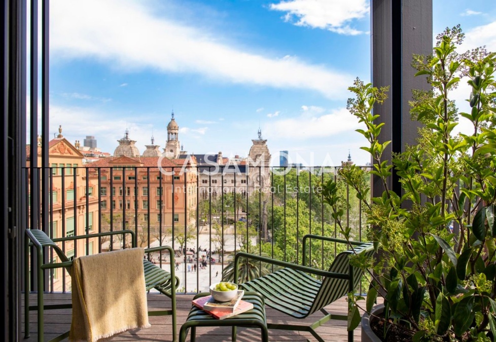 Modern 2-Bedroom Apartment with Private Terrace in Barcelona Modern 2-Bedroom Apartment with Private Terrace in Barcelona