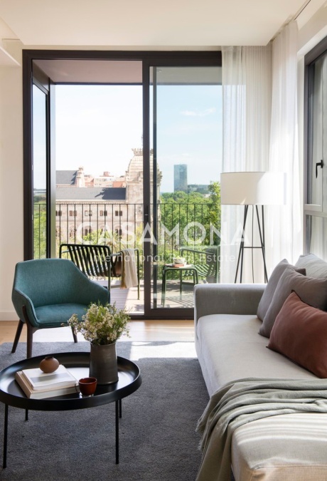 Apartament modern de 2 dormitoris amb terrassa privada a Barcelona Apartament modern de 2 dormitoris amb terrassa privada a Barcelona