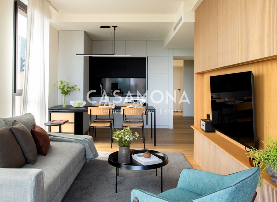 Modern 2-Bedroom Apartment with Private Terrace in Barcelona Modern 2-Bedroom Apartment with Private Terrace in Barcelona