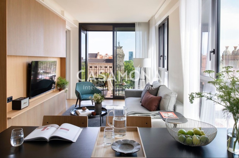 Modern 2-Bedroom Apartment with Private Terrace in Barcelona Modern 2-Bedroom Apartment with Private Terrace in Barcelona
