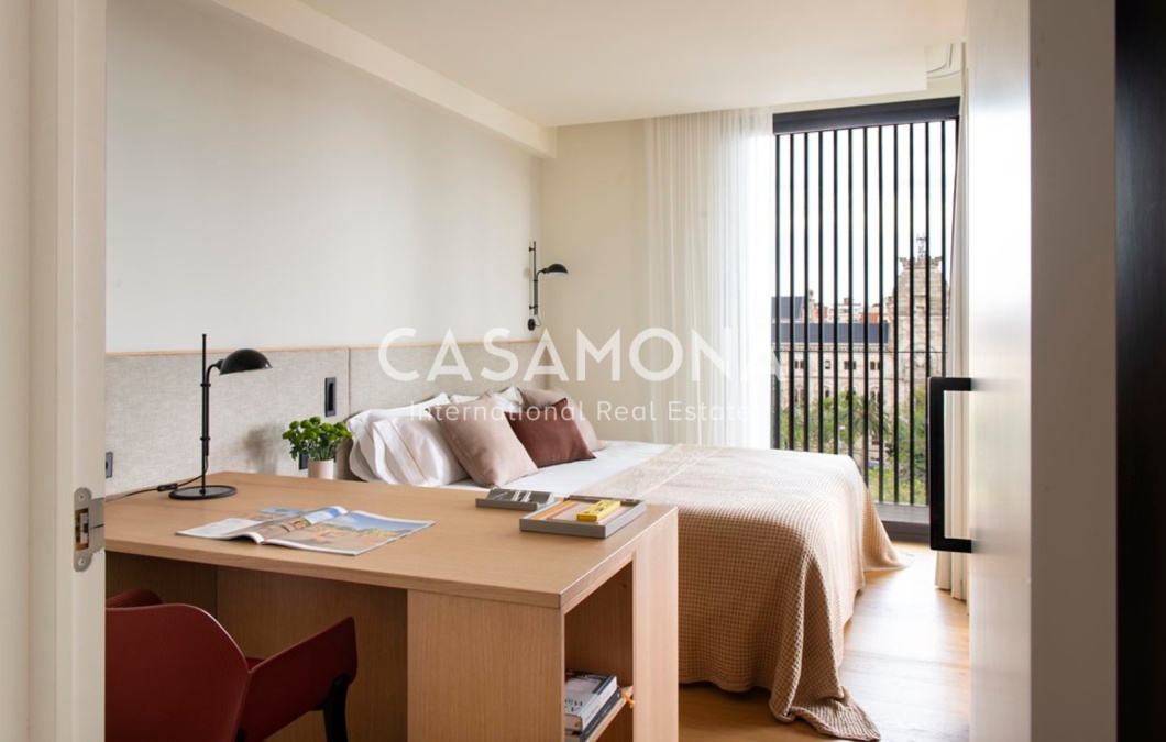 Apartament modern de 2 dormitoris amb terrassa privada a Barcelona Apartament modern de 2 dormitoris amb terrassa privada a Barcelona