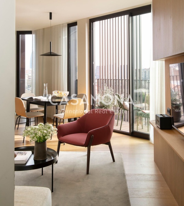 Apartament modern de 3 dormitoris amb terrassa privada i vistes a l'Arc de Triomf a Barcelona Apartament modern de 3 dormitoris amb terrassa privada i vistes a l'Arc de Triomf a Barcelona