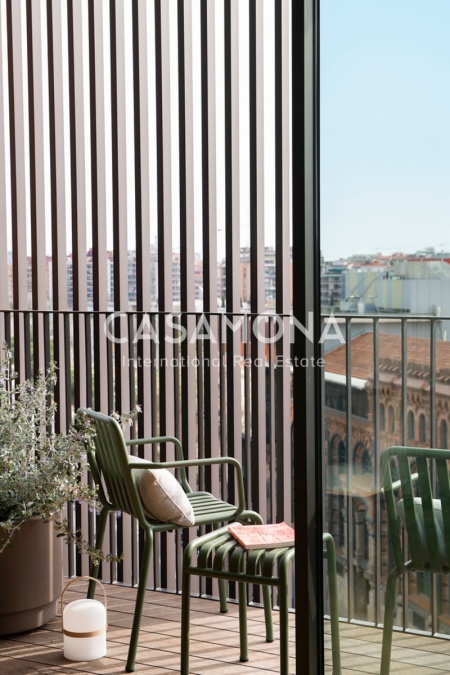 Modern 3-Bedroom Apartment with Private Terrace and Views of the Arc de Triomf in Barcelona Modern 3-Bedroom Apartment with Private Terrace and Views of the Arc de Triomf in Barcelona