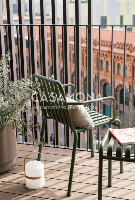 Modern 3-Bedroom Apartment with Private Terrace and Views of the Arc de Triomf in Barcelona Modern 3-Bedroom Apartment with Private Terrace and Views of the Arc de Triomf in Barcelona