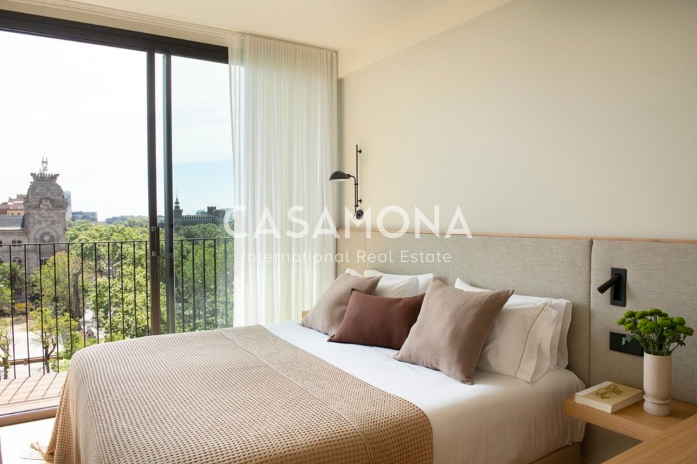 Modern 3-Bedroom Apartment with Private Terrace and Views of the Arc de Triomf in Barcelona Modern 3-Bedroom Apartment with Private Terrace and Views of the Arc de Triomf in Barcelona