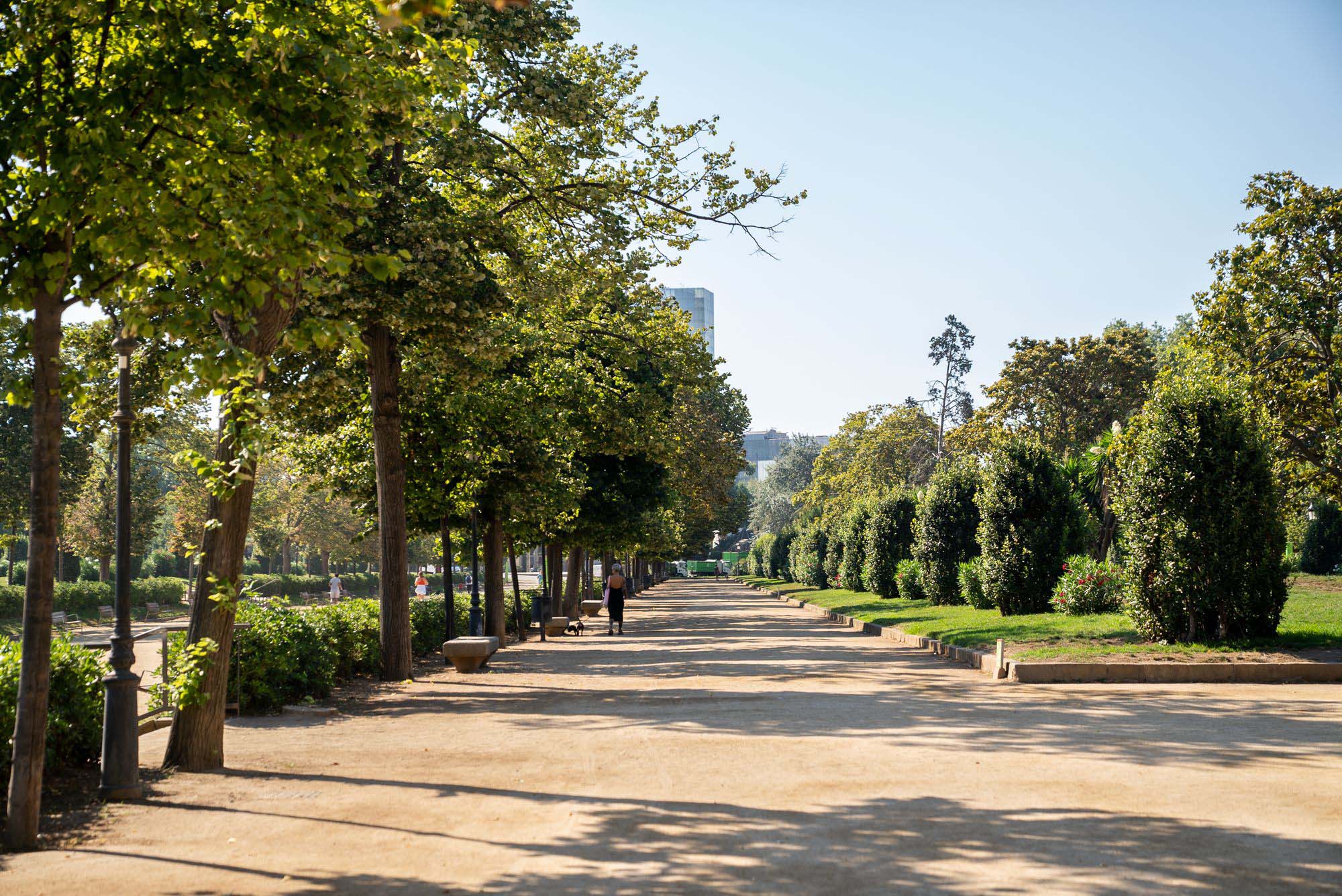 green neighborhoods in barcelona