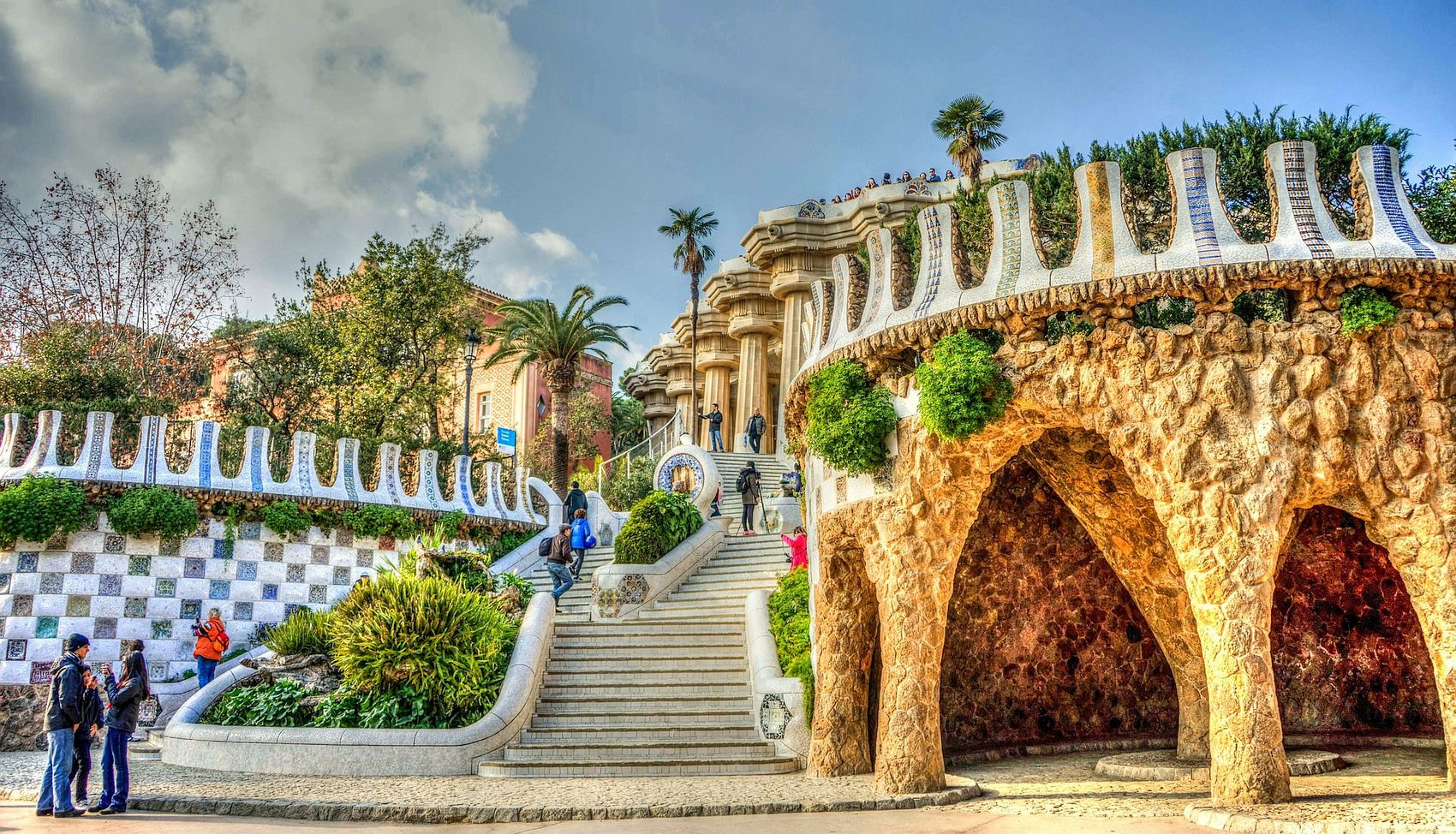 green neighborhood in barcelona